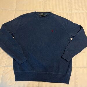 Ralph Lauren Men's Navy Crewneck Sweater